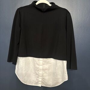 Theory Gracila Oxford Top